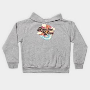 Ride the Wave Kids Hoodie